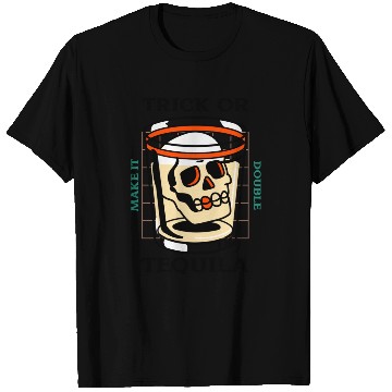 Discover Halloween - Trick or tequila. T Shirts