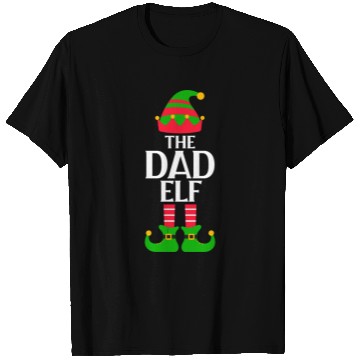 Discover The Dad Elf Christmas T Shirts