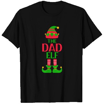 Discover The Dad Elf Christmas T Shirts