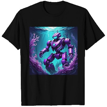 Discover underwater military robot T Shirts