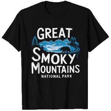 Discover Great smoky mountains national park. T Shirts