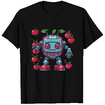 Discover Robot Cherry T Shirts