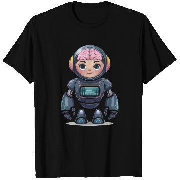 Discover A vector art illustration Robot design. T Shirts