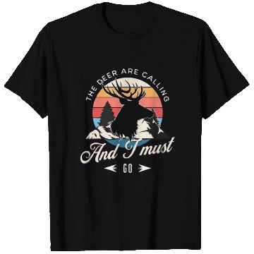 Discover Funny Deer Bow Hunting Season Camping Outdoors T Shirts