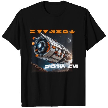 Discover Brick Starship 003 T Shirts
