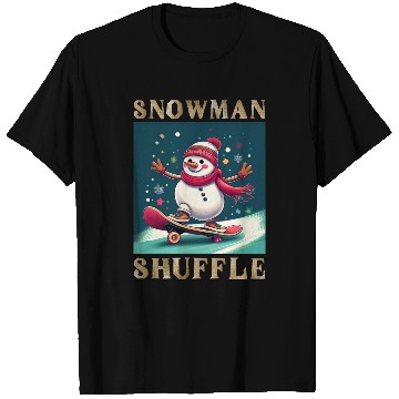 Discover Snowman Shuffle: The Coolest Winter Ride T Shirts