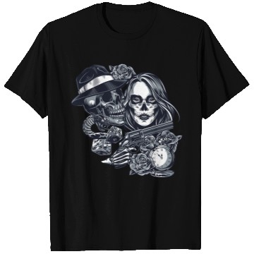 Discover Chicano Street Art Graphic T Shirts