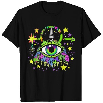 Discover Crazy Psychedelic Pop Punk Monster T Shirts