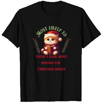 Discover Most Likely To Christmas Bookish Quotes T Shirts