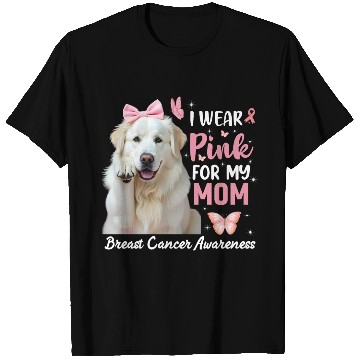 Discover I wear Pink Great Pyrenees T Shirts