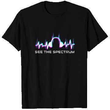 Discover See The Spectrum Radio Lovers Radio T Shirts