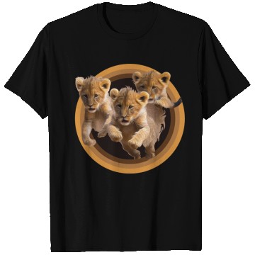 Discover Kittens, Lion cubs T Shirts