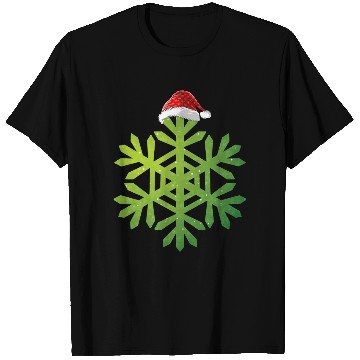 Discover Christmas Buffalo Plaid Snowflakes Santa hat T Shirts