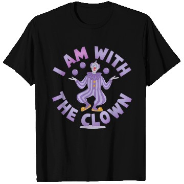 Discover I Am With the Clown - Creepy & Funny Halloween T Shirts