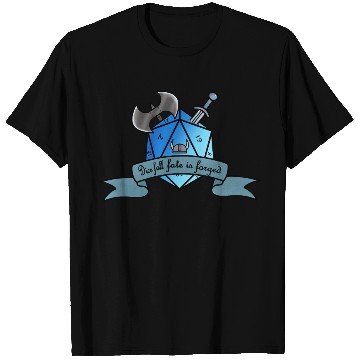Discover D20 dice with warrior theme T Shirts