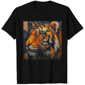 Discover Cubist Tiger T Shirts
