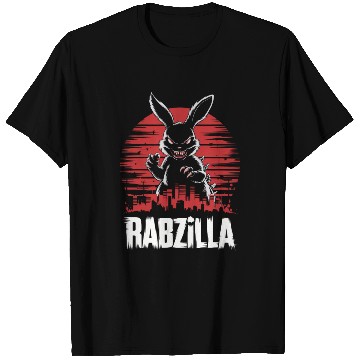 Discover Rabzilla: Giant Monster Bunny T Shirts