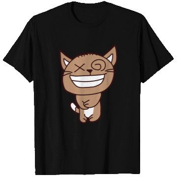 Discover Crazy Cat Weird Funny Eyes Cool Grimace Cartoon T Shirts