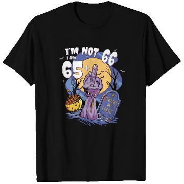 Discover 66th Birthday Bash - 65 + Zombie Finger for T Shirts