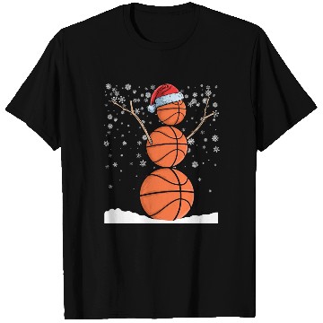 Discover Baller Christmas Snowman Basketball T Shirts