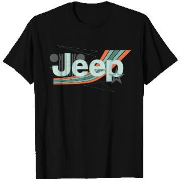 Discover Jeep Painted Angles Design T Shirts