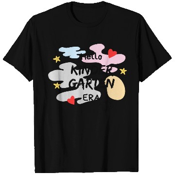 Discover HELLO KINDERGARTEN ERA T Shirts