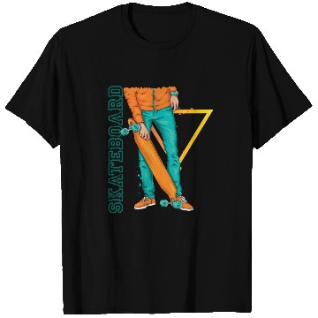 Discover Skateboarding Design for Hardcore Skaters T Shirts