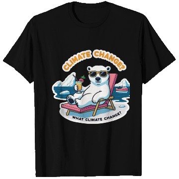 Discover Climate Change Awareness: Relaxing Polar Bear T Shirts
