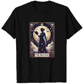 Discover The Reader Tarot Card Reading Book lovers T Shirts