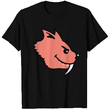 Discover Bad Wild Cat Sabre Tooth Tiger Long Teeth Tiger T Shirts