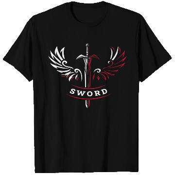 Discover sword of angel T Shirts