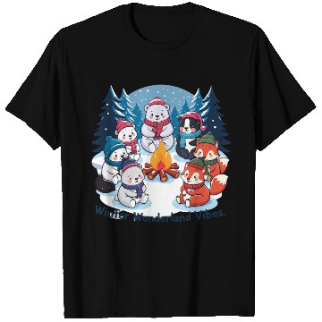 Discover Winter wonderland vibes T Shirts