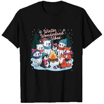 Discover Winter Wonderland Snowflake T Shirts