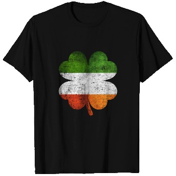 Discover Italian Irish Shamrock Italy Ireland Flag T Shirts