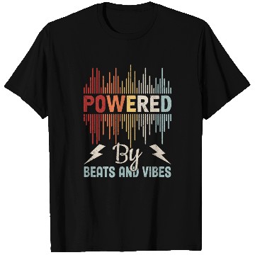 Discover Electro Music Guitar Vibes Beats Design T Shirts
