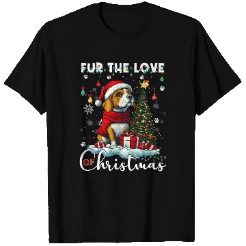 Discover Beagle Christmas Tree Lights Decorations Dog Lover T Shirts