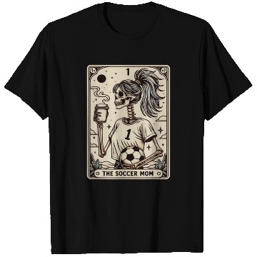 Discover Soccer Mom Tarot Card Vintage Halloween T Shirts