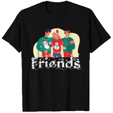 Discover Friends Christmas T Shirts