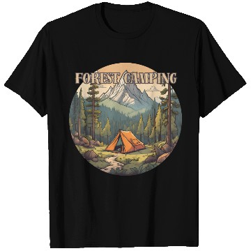 Discover Camping Adventure | Explore the Nature | Mountain T Shirts
