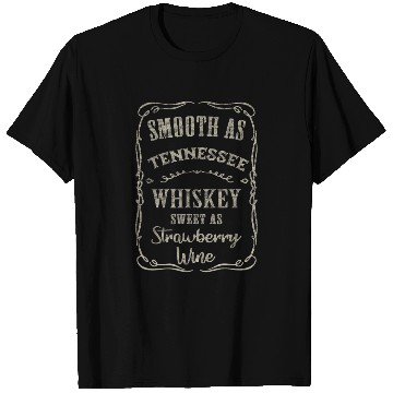 Discover Smooth as Tennessee Whiskey Funny Humour Vacation T Shirts