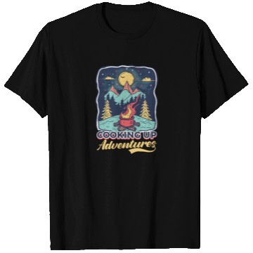 Discover Camp Chef Cooking Up Adventures T Shirts
