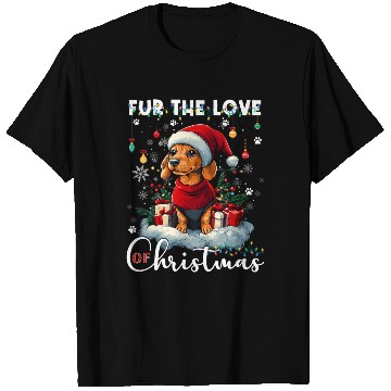 Discover Dachshund Christmas Tree Lights Decorations Dog T Shirts