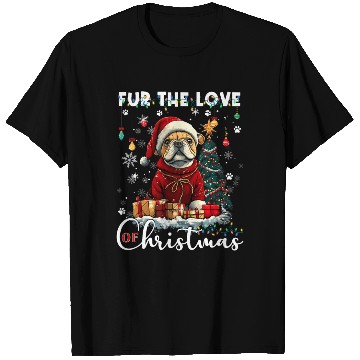 Discover French Bulldog Christmas Tree Decoration Dog Lover T Shirts