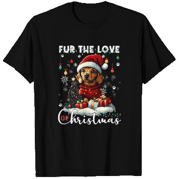 Discover Dachshund Christmas Tree Lights Decorations Dog T Shirts