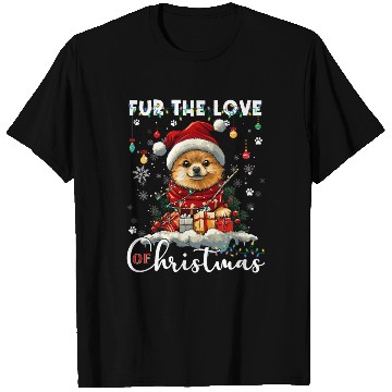 Discover Pomeranian Christmas Tree Decorations Dog Lover T Shirts