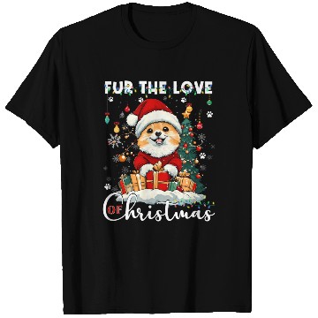 Discover Pomeranian Christmas Tree Decorations Dog Lover T Shirts