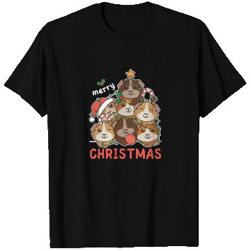 Discover Guinea Pig Christmas Tree Merry Christmas T Shirts