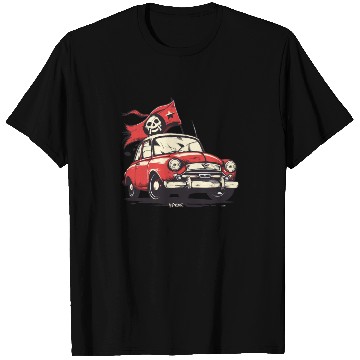 Discover Communist Soviet Pirate Retro Car T Shirts