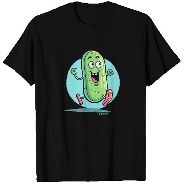 Discover A Happy Running Pickle T Shirts