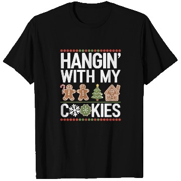 Discover Hanging Cookies Gingerbread Gingerbread Sarcasm T Shirts